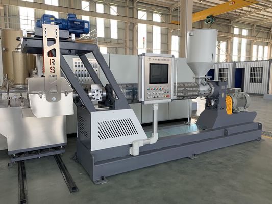 kaufen 4mm Nylonmaschinen-Angelschnur extruder-250kw, die zwei Farbe macht online manufacture