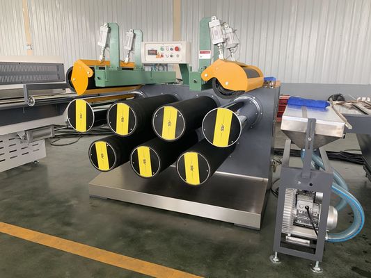 kaufen Pp. verstärkten Faser-Einzelfaden-Verdrängungs-Maschine 150kg/H mit unterschiedlichem Muster online manufacture