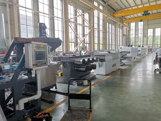 kaufen 0.25mm Einzelfaden-Extruder-Maschinen-Garn-Extruder weißer halb Dull Polyester Yarn online manufacture